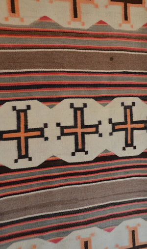 Double Navajo Saddle Blanket