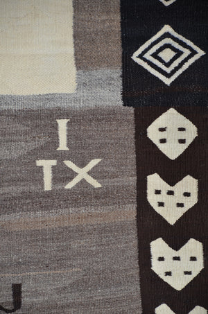 Double Navajo Saddle Blanket