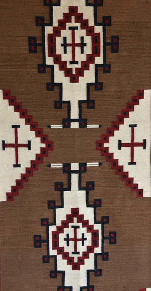 Crystal Navajo Rug: Churro 1775 : 36" x 84 : (3' x 7') - Image 3