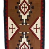 Crystal Navajo Rug: Churro 1775 : 36" x 84 : (3' x 7')