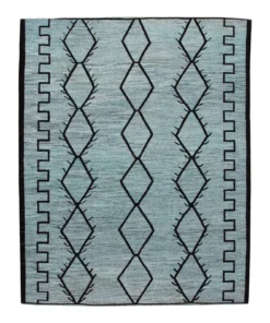 21st Century Modern Flatweave Wool Kilim Rug