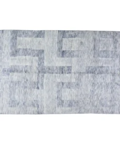 Moroccan Hand Knotted Beni Ourain Rug With Natural Color Organic Wool Soft Texture,5'7"x8'