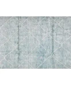 Moroccan Hand Knotted Beni Ourain Rug With Soft Texture and Natural Colors,5'6"x8